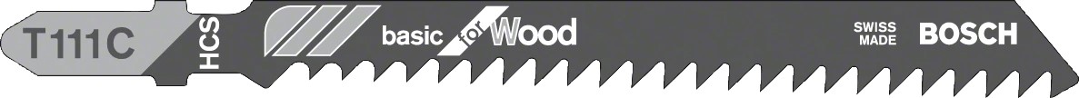 Λάμες σέγας T 111 C Basic for Wood BOSCH