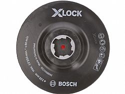 Πέλμα X-LOCK 125 mm με Αυτοκόλλητο Σκρατς BOSCH