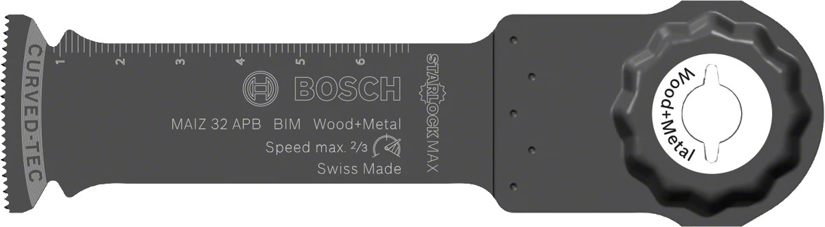 Βυθιζόμενη πριονόλαμα 80mm BIM MAIZ 32 APB Wood and Metal BOSCH