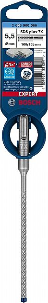 Κρουστικό τρυπάνι (5.5Χ165mm) EXPERT SDS-PLUS-7X BOSCH