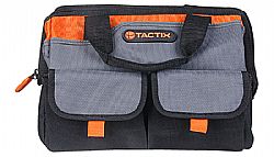 TACTIX Τσάντα εργαλείων με φερμουάρ και θήκες