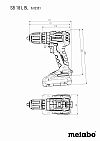 Κρουστικό Δραπανοκατσάβιδο Μπαταρίας SB 18 L BL (18V/2 x 4.0Ah) METABO