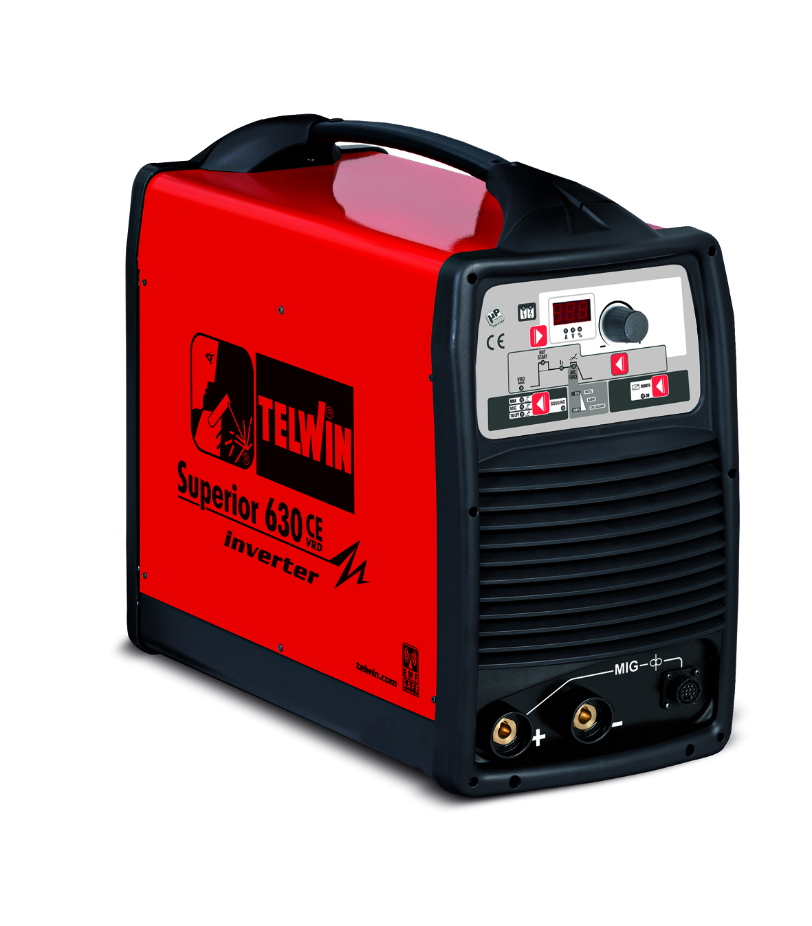 Ηλεκτροκόλληση INVERTER 600Α 400V SUPERIOR 630 CE VRD TELWIN