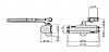 Μηχανισμός επαναφοράς πόρτας (Σούστα) MERONI DC130NA