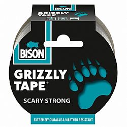 Ταινία Επισκευαστική Γκρί 10 Μέτρα Πανίσχυρη Grizzly Tape BISON