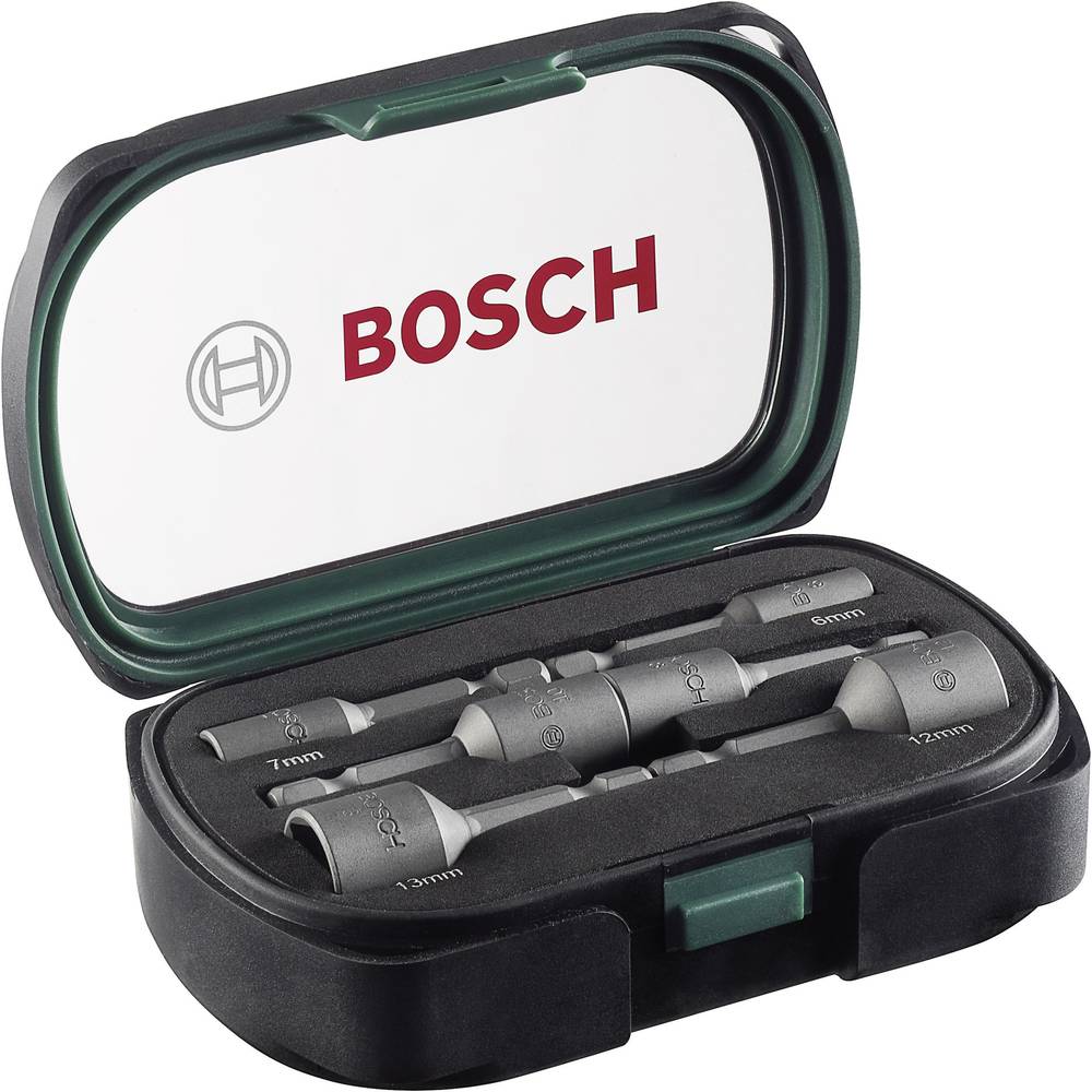 Σέτ Καρυδάκια 1/4'' Υποδοχή 6τεμ. 2607017313 BOSCH