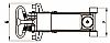 Καροτσόγρυλος Αλουμινίου, Χαμηλού Προφίλ (100mm) 2,5 ton T825011L (ETJ-250AL) EXPRESS 