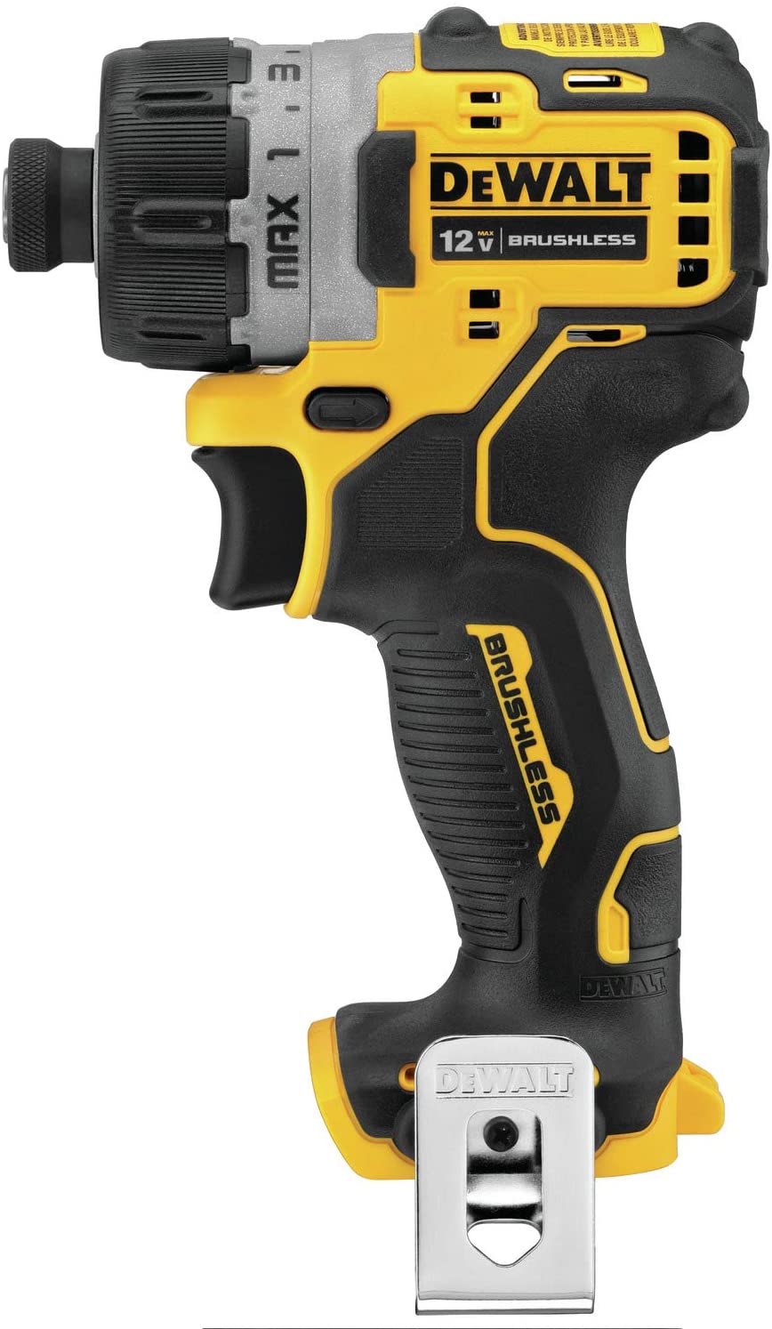 Παλμικό Κατσαβίδι Κόμπακτ 12V Brushless Σώμα μόνο(Solo) DEWALT