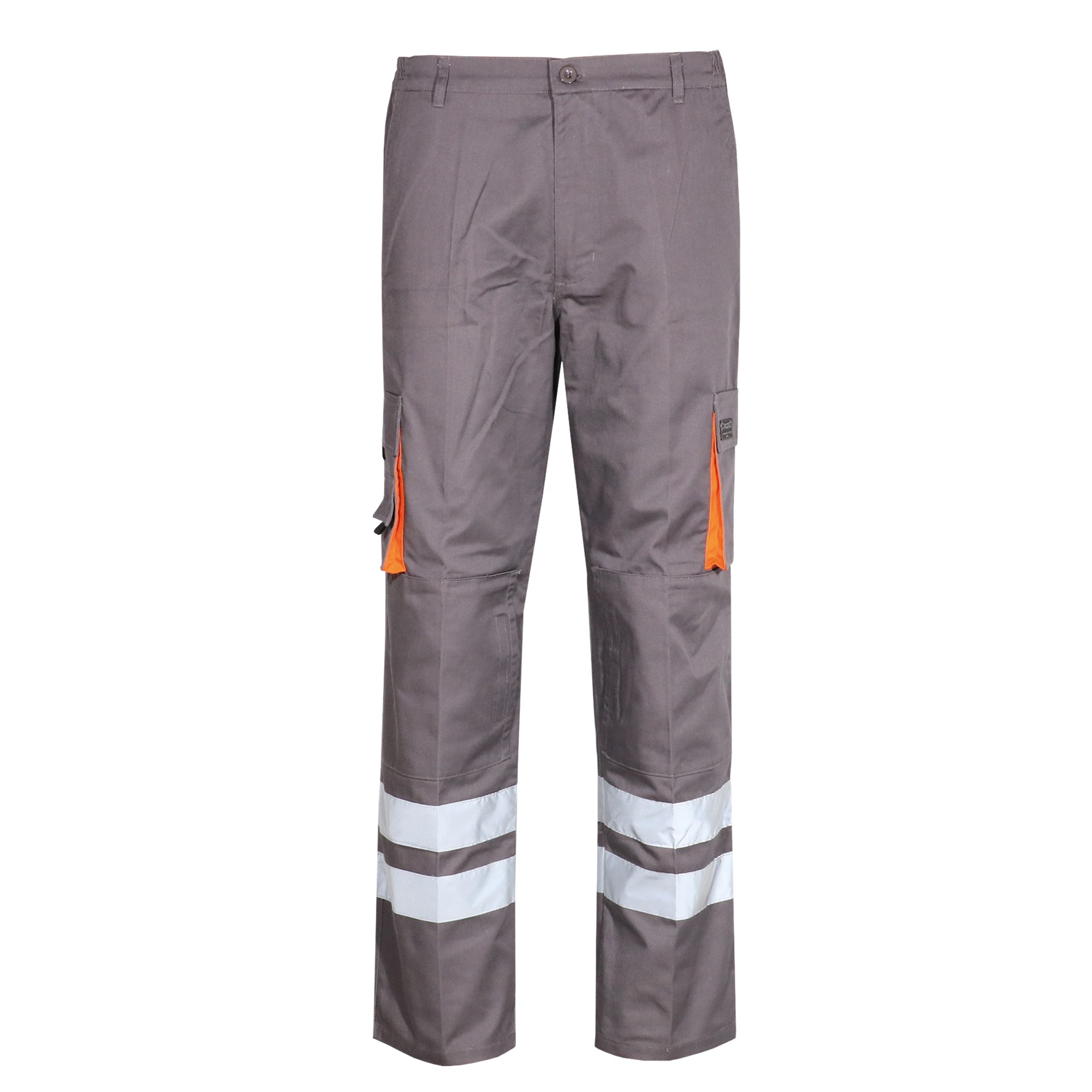 FAGEO Παντελόνι εργασίας γκρι/πορτοκαλί, σειρά 507RT