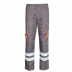 FAGEO Παντελόνι εργασίας γκρι/πορτοκαλί, σειρά 507RT
