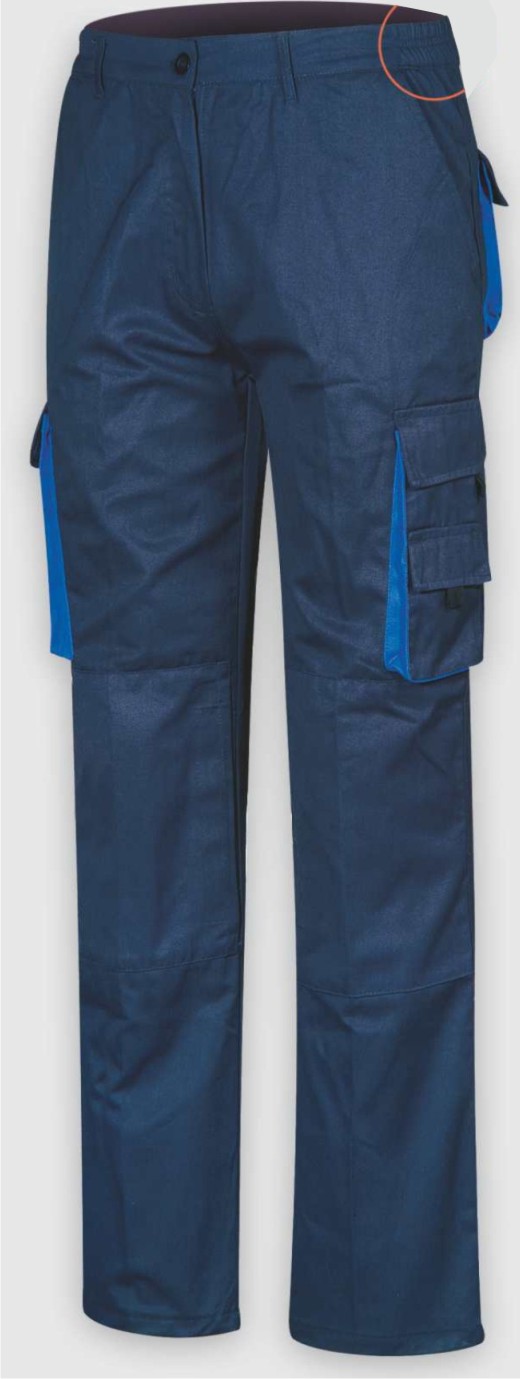 FAGEO Παντελόνι εργασίας Σκούρο/Ανοικτό Μπλε, σειρά 507