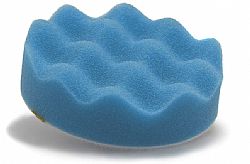 FINOPADS Σφουγγάρι Κυματοειδές Μαλακό 'PRO', Heavy Cutting 125/150mm, πάχος 25mm (Μπλε)