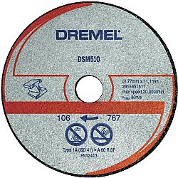 Δίσκος κοπής DSM20 μετάλλου και πλαστικού (DSM510) DREMEL