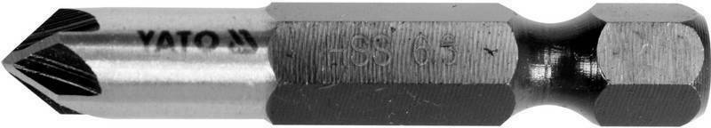 Φρέζα Μετάλλων με Υποδοχή 1/4'' 6.3mm YT-44721 YATO