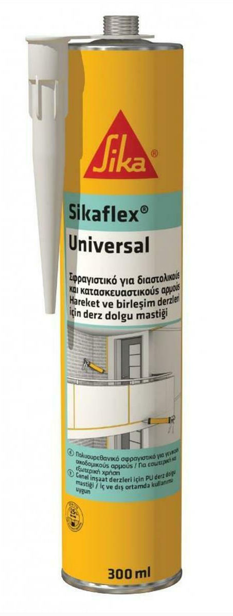 SIKA Sikaflex Universal PU πολυουρεθανικό ελαστικό σφραγιστικό ενός συστατικού, 300ml 