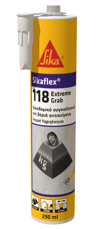 SIKA SIKAFLEX-118 Extreme Grab Ισχυρό Συγκολλητικό 290ml ΛΕΥΚΟ