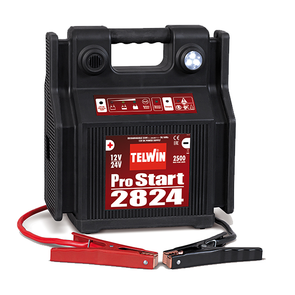 Εκκινητής Mπαταρίας 12/24V PRO START 2824 TELWIN