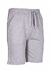 KPRIME 706 Ανδρική αθλητική βερμούδα με λάστιχο και κορδόνι Ανοιχτό Γκρι (Heather Grey)