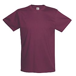 KEYA Μπλουζάκι Τ-shirt κοντομάνικο Σκούρο Κόκκινο(Burgundy)
