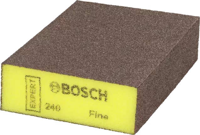 Σφουγγάρι Γυαλόχαρτο EXPERT Standard Block για λείανση ξύλου και μπογιάς FINE BOSCH