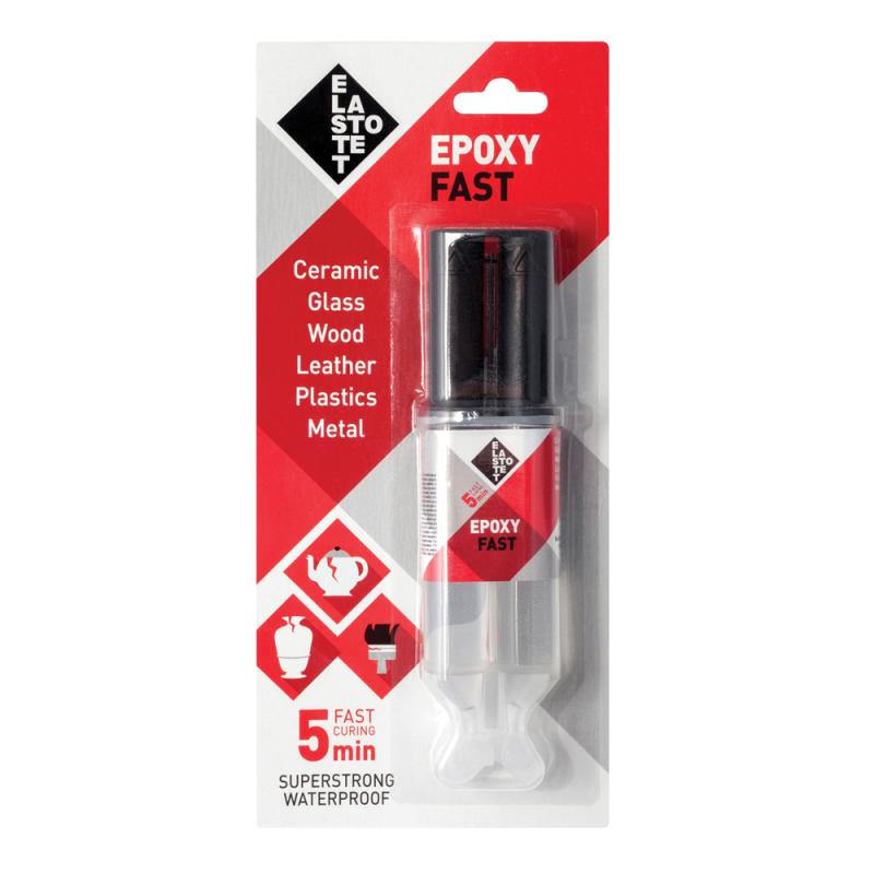 ELASTOTET EPOXY FAST ΕΠΟΞΕΙΔΙΚΗ ΚΟΛΛΑ ΤΑΧΕΙΑΣ ΩΡΙΜΑΝΣΗΣ 5min