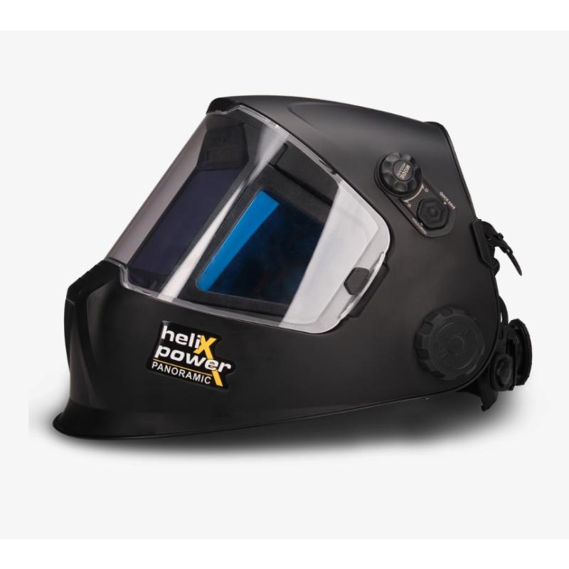 HELIXPOWER Μάσκα Ηλεκτροσυγκολλητή Ηλεκτρονική Panoramic LCD 
