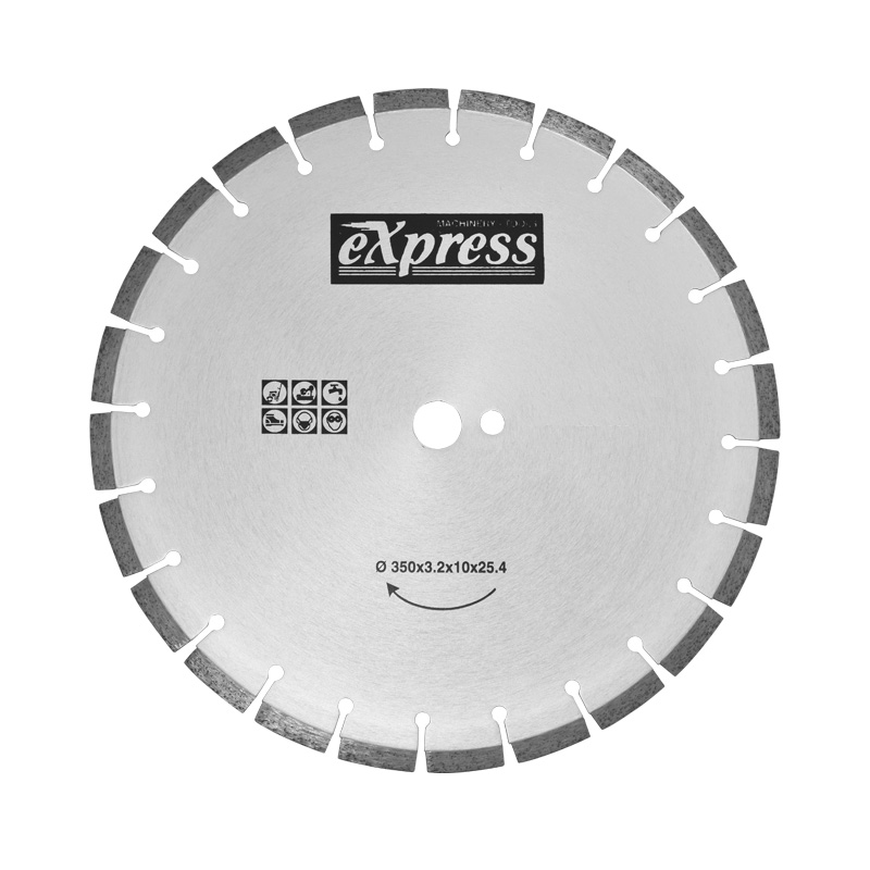 EXPRESS Δίσκος κοπής ΜΠΕΤΟΝ & ΑΣΦΑΛΤΟΥ Φ 350x25.4mm HEAVY DUTY