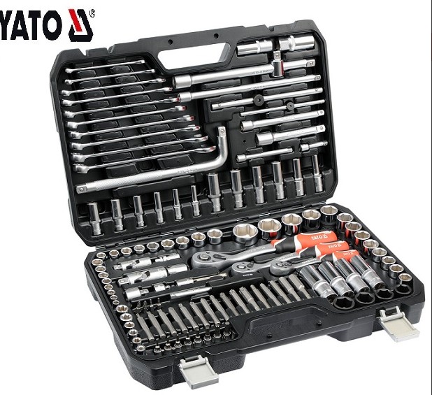 YATO 128PCS YT-38872 Σέτ καρυδάκια 1/4''-3/8''-1/2''