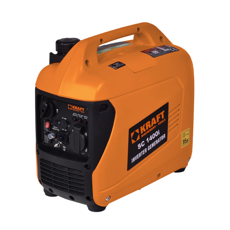 KRAFT 1400i Αθόρυβη Γεννήτρια Inverter Βενζίνης κλειστού τύπου, τετράχρονη με μίζα 1100W