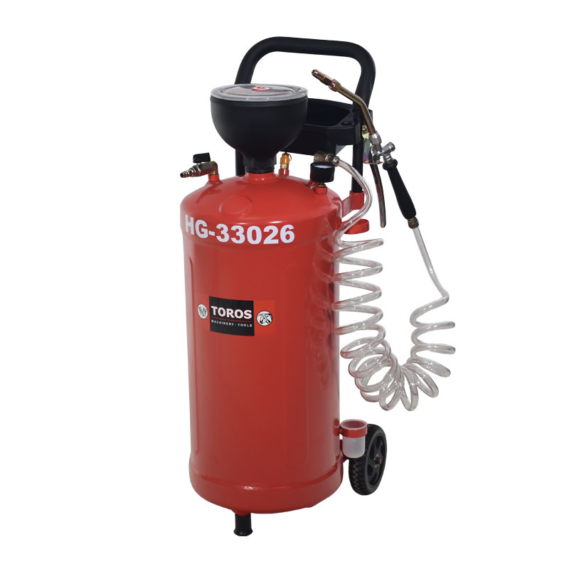 TOROS HG-33026 Βαλβολινιέρα/Λαδιέρα Αέρος Τροχήλατη 30lt