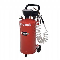 TOROS HG-33026 Βαλβολινιέρα/Λαδιέρα Αέρος Τροχήλατη 30lt