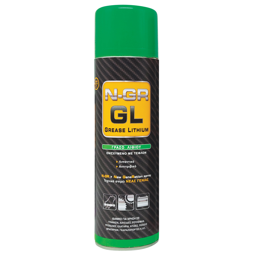 N-GR GL Σπρέι γράσσο Λιθίου 500ml
