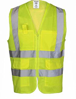 FAGEO Ανακλαστικό Γιλέκο Εργασίας Σειρά 051 Κίτρινο