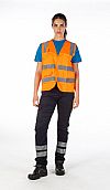 FAGEO Ανακλαστικό Γιλέκο Εργασίας Σειρά 051 Πορτοκαλί FAGEO Ανακλαστικό Γιλέκο Εργασίας Σειρά 051 Πορτοκαλί