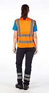 FAGEO Ανακλαστικό Γιλέκο Εργασίας Σειρά 051 Πορτοκαλί FAGEO Ανακλαστικό Γιλέκο Εργασίας Σειρά 051 Πορτοκαλί