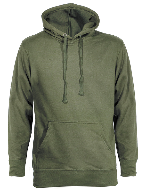 KPrime SWP280C Φούτερ μπλούζα, Χακί, με κουκούλα και μπροστινή τσέπη