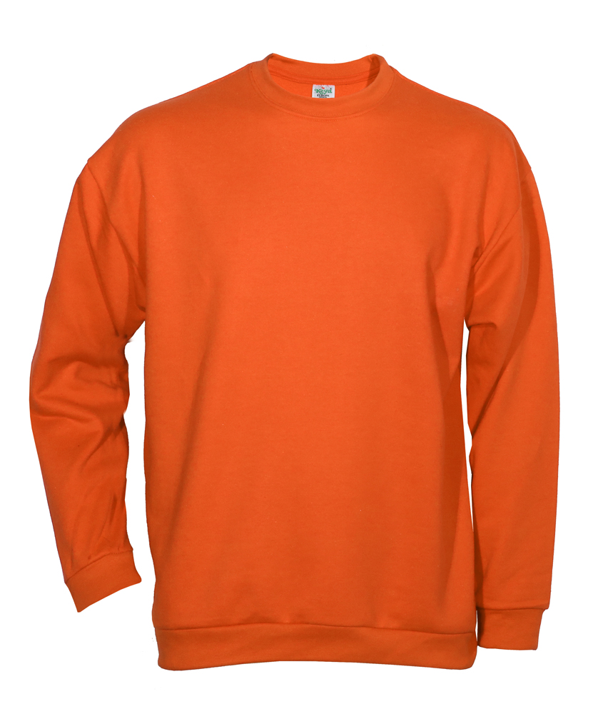 KPrime Ανδρικό Φούτερ εργασίας, Σκούρο Πορτοκαλί σειρά SWC 280C