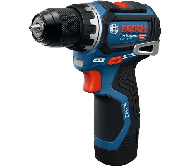 BOSCH Δραοανοκατσάβιδο 12V 2x2.0Ah PRO HEAVY DUTY GSR 12V-32