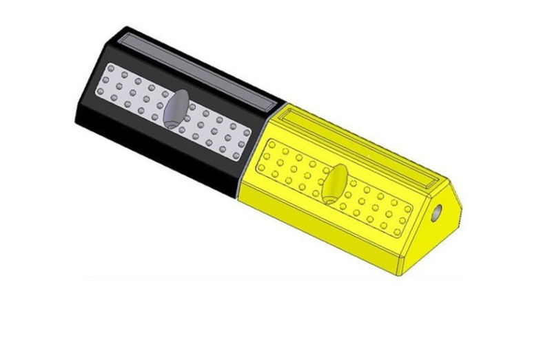 PROTEX Στοπ Τροχού Μονό 50cm x 15cm x 10cm