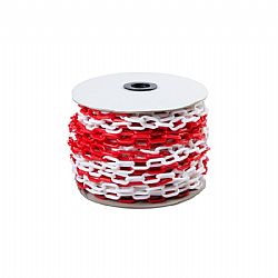 PROTEX Αλυσίδα Σήμανσης Κόκκινο-Λευκό 25m