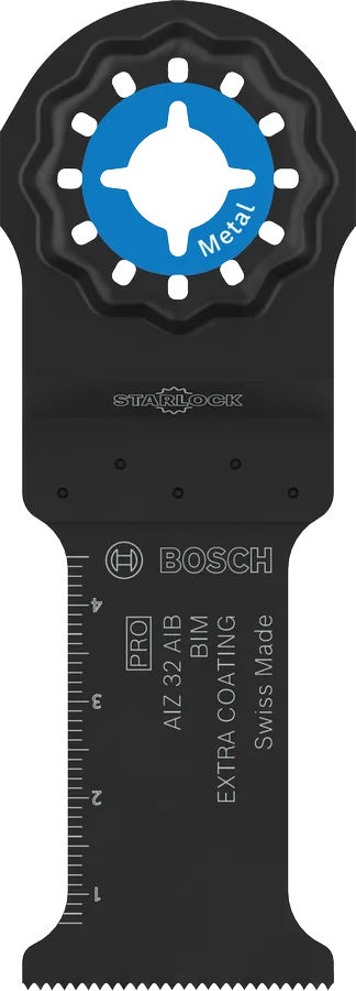 BOSCH PRO AIZ 32 AIB PLUNGE Λάμα πολυεργαλείου Βυθιζόμενης κοπής για μαλακά μέταλα,32x50mm BOSCH PRO AIZ 32 AIB PLUNGE Λάμα πολυεργαλείου Βυθιζόμενης κοπής για μαλακά μέταλα,32x50mm