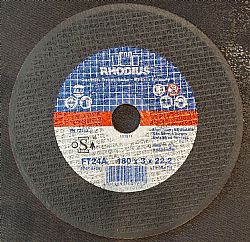 RHODIUS FT24A 180mm Δίσκος κοπής Αλουμινίου 180 Χ 3 Χ 22,2