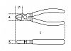 Πλαγιοκόφτης 140mm με Λαβή από Διπλό Υλικό 1082BM BETA