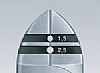 Πλαγιοκόφτης - Απογυμνωτής 160mm 1,5-2,5mm 1422160 KNIPEX 