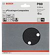 Γυαλόχαρτο Φ150mm 6 τρύπες No.80 Best for Coatings and Composites F355 BOSCH