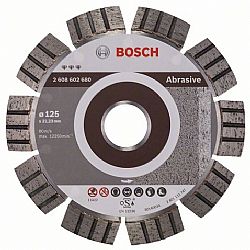 Διαμαντόδισκος 125mm κοπής Τραχιών υλικών Best for Abrasive BOSCH