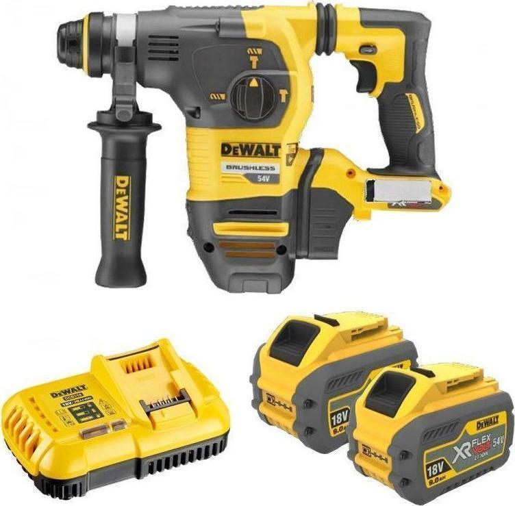 Πιστολέτο Περιστροφικό 3.5J SDS-PLUS 54V (2 X 9.0AH) XR FlexVolt DEWALT